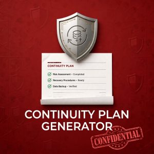Business Continuity Plan Generator
