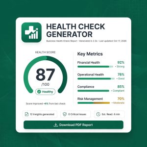 Business Health Check Report Generator